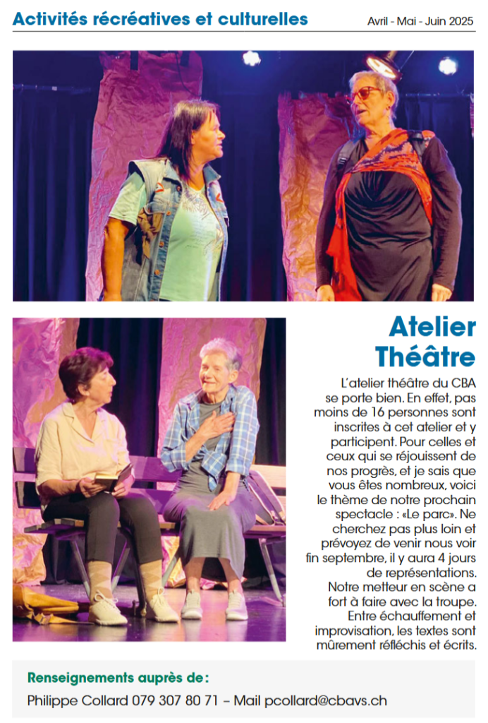 Atelier théâtre 84